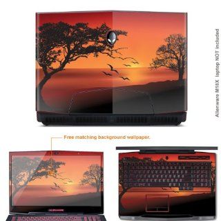 Decalrus Matte Protective Decal Skin Skins Sticker (Matte Finish) for Alienware M18X case cover Mat_M18X 171 Computers & Accessories