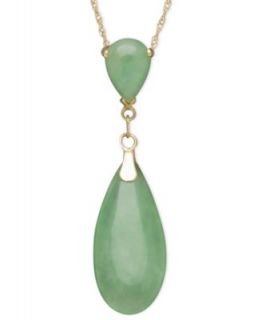10k Gold Pendant, Jade   Necklaces   Jewelry & Watches