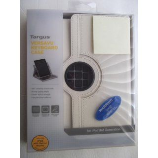 Targus Versavu Rotating Keyboard Case and Stand for iPad 3 and 4, Bone White (THZ171US) Computers & Accessories