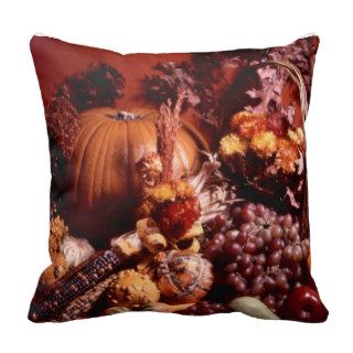 Thanksgiving/Fall Season Throw Pillow