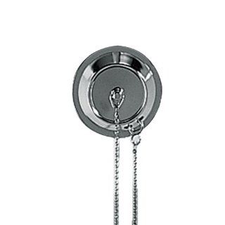 American Standard 1501.170.295 Standard Collection Bath Drain with Chain and Stopper, Satin Nickel