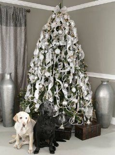170 piece Winter Fantasy Christmas Tree Decoration Kit  