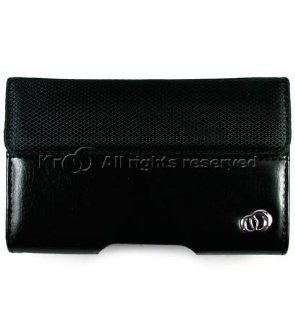 Quality Black netting Horizontal Stylish Carry Case Pouch With Magnetic closing flap and Strong Belt Clip For Motion BlackBerry Curve 8330 8300 8310 / Motorola Q Sidekick Slide ROKR E8 Z9 Cell Phones & Accessories