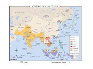 Universal Map World History Wall Maps   Asian Imperialism 30416  