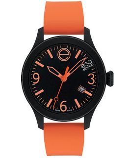 ESQ Movado Watch, Unisex Swiss ESQ One Orange Silicone Strap 43mm 07301443   Watches   Jewelry & Watches