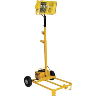 Bull Dog Power Products Metal Halide Light Tower — 1000 Watts, Model# BD1000MH  Free Standing Work Lights