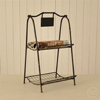 vintage magazine storage rack by daisy west