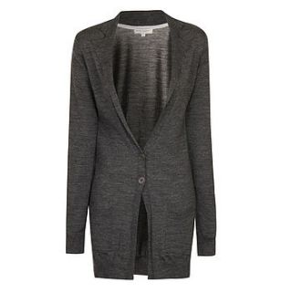 luse knitted merino wool cardigan by the style standard