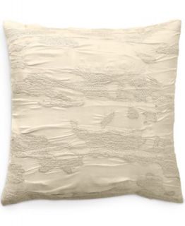 Donna Karan Home Reflection Ivory 12 x 12 Decorative Pillow   Bedding Collections   Bed & Bath