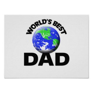 World's Best Dad Poster