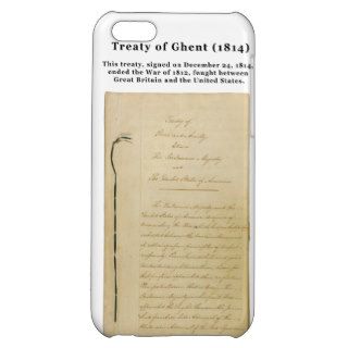 ORIGINAL Treaty of Ghent 8 Stat. 218 1814 iPhone 5C Case