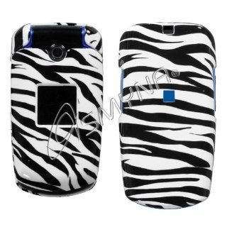 Zebra Skin Protector Case Snap On Hard Cover for Samsung SGH A167 AT&T Cell Phones & Accessories