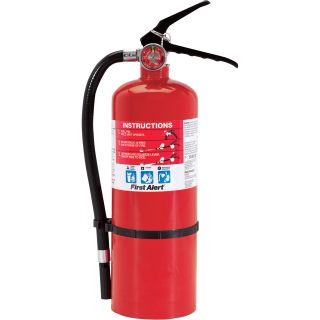 First Alert Fire Extinguisher — 2-Pk., Rated 2-A10-BC, Model# HOME2  Fire Extinguishers