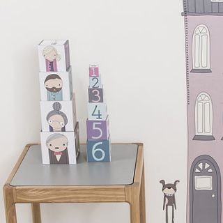 village design stacking blocks set by lindsay interiors baby & child