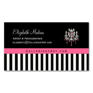 French Boutique Chandelier ~ Business Cards