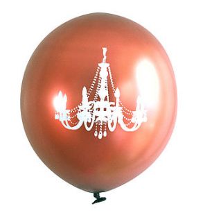 copper chandelier balloon by evthokia ltd