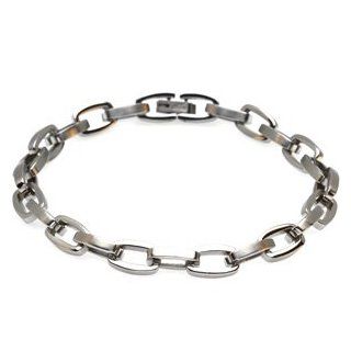 22 Inch Chain Link Stainless Steel Men's Necklace Jewelry
