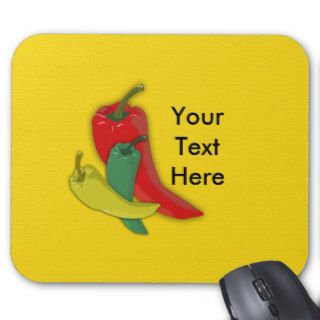 Chili Pepper Group Mouse Mats