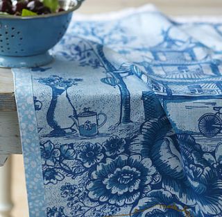 toile tea towels by pip studio by fifty one percent