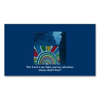 PROTECTION   PSALM 27 BUSINESS CARD