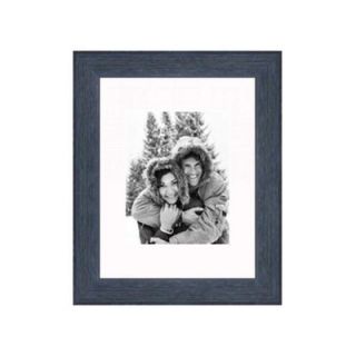 Frames By Mail 20 x 24 Rustic Wire Brush Frame in Grey/Blue