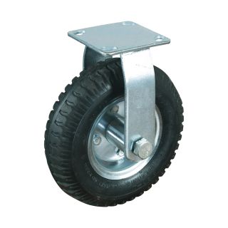  Flat-Free Caster — 6in., Rigid Caster  Up to 299 Lbs.