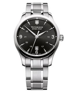 Victorinox Swiss Army Watch, Mens Alliance Stainless Steel Bracelet 241473   Watches   Jewelry & Watches