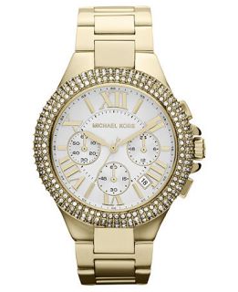 Michael Kors Womens Camille Gold Tone Stainless Steel Bracelet Watch 43mm MK5756   Watches   Jewelry & Watches