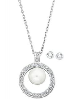 Swarovski Jewelry Set, Angelic Sapphire Earrings and Pendant Set   Fashion Jewelry   Jewelry & Watches