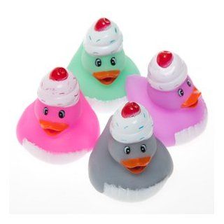Cupcake Rubber Ducks Toys & Games