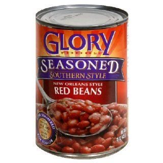 Glory Foods, Red Beans Ssnd, 15 OZ (Pack of 12) Health & Personal Care