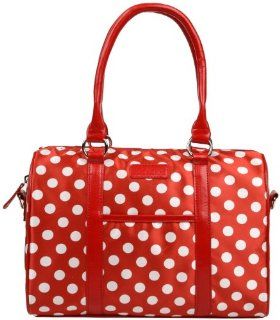 Sachi 21 164 Insulated Fashion Speed Tote, Red Polka Dot Reusable Lunch Bags Kitchen & Dining