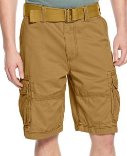 American Rag Shorts, Solid Twill Cargo Shorts   Shorts   Men