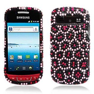 Aimo Wireless SAMR720PCDI163 Bling Brilliance Premium Grade Diamond Case for Samsung Admire/Vitality R720   Retail Packaging   Pink Leopard Cell Phones & Accessories
