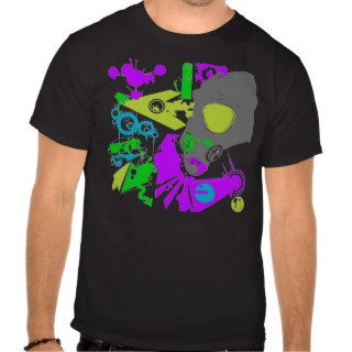 Neon Gasmask Tees