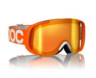 POC Cornea Flow Goggles, Orange, One Size  Ski Goggles  Sports & Outdoors