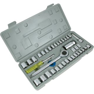 Olympia Socket Set — 39-Pc., 3/8in. Drive, Model# 77-589-203  Multi Drive   Specialty Sets