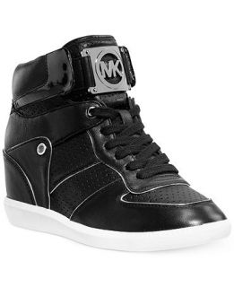 MICHAEL Michael Kors Nikko High Top Logo Sneakers   Finish Line Athletic Shoes   Shoes