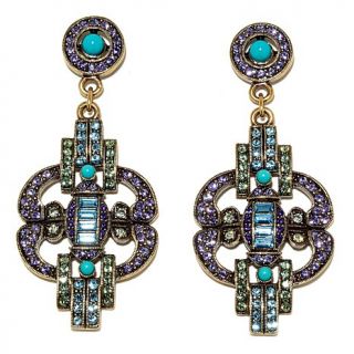 "Shirli Stunning" Crystal Accented Drop Earrings