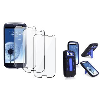 BasAcc Hybrid Case/ Screen Protector for Samsung Galaxy S III/ S3 BasAcc Cases & Holders