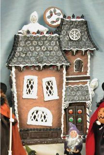 Byers's Choice Lighted Haunted Gingerbread House