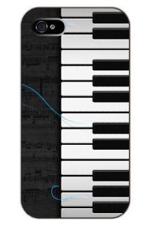 SPRAWL Original New Hard Skin Case Cover Shell for mobilephone Apple Iphone 5 5S, Interesting Fashion Design with music notation and piano Cell Phones & Accessories