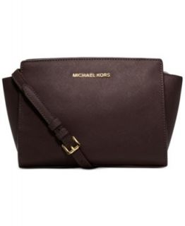 MICHAEL Michael Kors Hamilton Saffiano Leather E/W Satchel   Handbags & Accessories