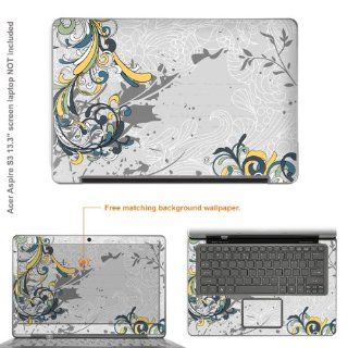 Decal Skin Sticker for Acer Aspire S3 with 13.3" screen case cover Aspire_S3 155 Computers & Accessories