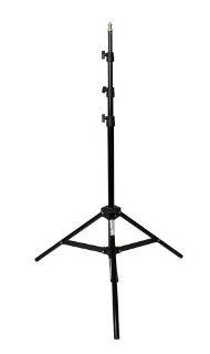 Interfit COR753 Heavy Duty 155 Inch 4 Section Air Damped Light Stand (Black)  Photographic Light Stands  Camera & Photo