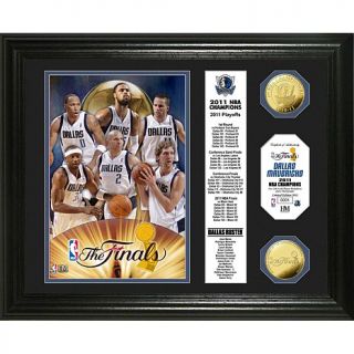 2011 NBA Champs Dallas Mavericks 24K Gold Coin, Photo