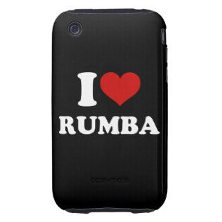 I Love Rumba iPhone 3 Tough Case
