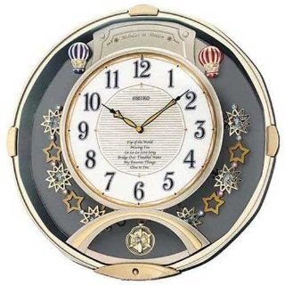 SeikoClock Melodies in Motion 'Christmas Melodies' clock #QXM155SRH   Wall Clocks