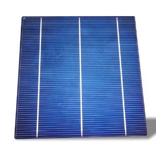 100pcs/lot 156mm Polycrystalline Solar Cell 0.5v 4.2w(3 Busbar)  Solar Panels  Patio, Lawn & Garden