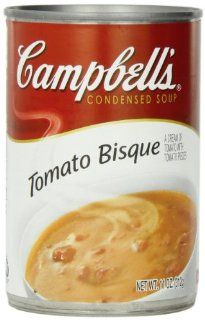 Campbell's Tomato Bisque, 11 Ounce Cans (Pack of 12)  Packaged Beef Soups  Grocery & Gourmet Food
